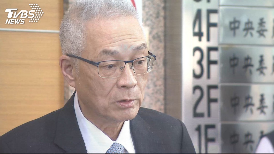 黨主席吳敦義的「登記說」,被外界解讀是在卡韓。(圖/TVBS)