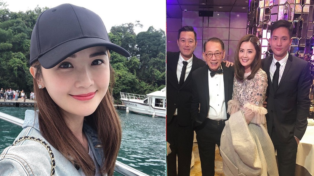阿SA日前來台灣日月潭旅行;阿SA帶男友石恆聰(右圖右一)參加阿嬌婚禮。圖/翻攝自阿SA IG、鄭希怡IG