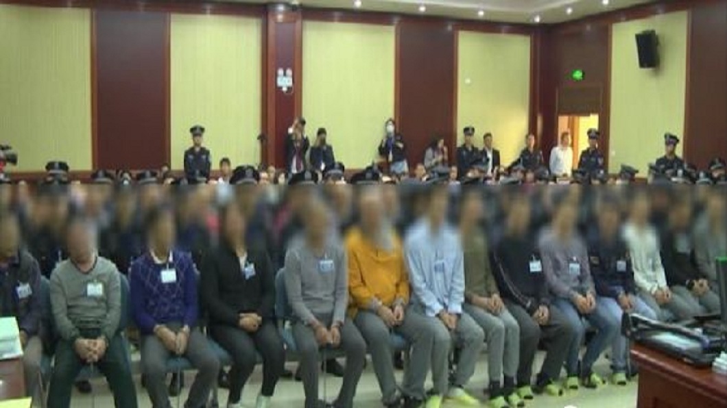 事發後28名涉嫌砍人的犯人主動投案,全案目前正由法院審理中。(圖/翻攝自陸網)