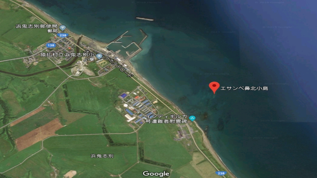 圖／翻攝自GoogleMap衛星服務_鼻北小島