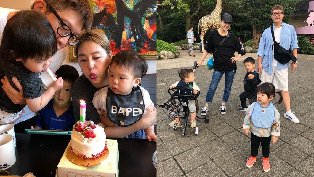 曾經歷感情挫折的黃小柔,最終找到真命天子,共組幸福家庭。圖/翻攝自 黃小柔 臉書