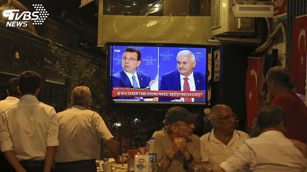 圖／達志影像美聯社 土耳其17年首場電視辯論！　伊斯坦堡候選人交鋒