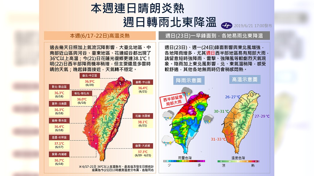 圖/中央氣象局