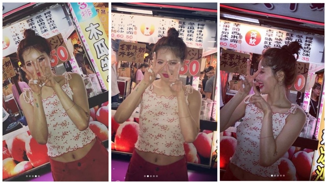 沒想到這位背殺女神,竟然是南韓性感小野馬泫雅。(圖/翻攝自泫雅IG)