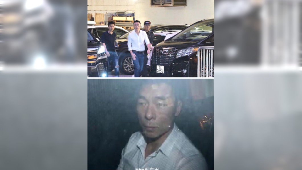 今晚許志安被民眾目擊穿著白色上衣與牛仔褲現身演唱會挺妻。圖/翻攝自微博