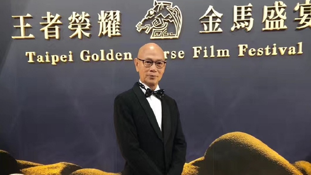 羅家英去年11月來台出席金馬獎。(圖/翻攝自羅家英微博)