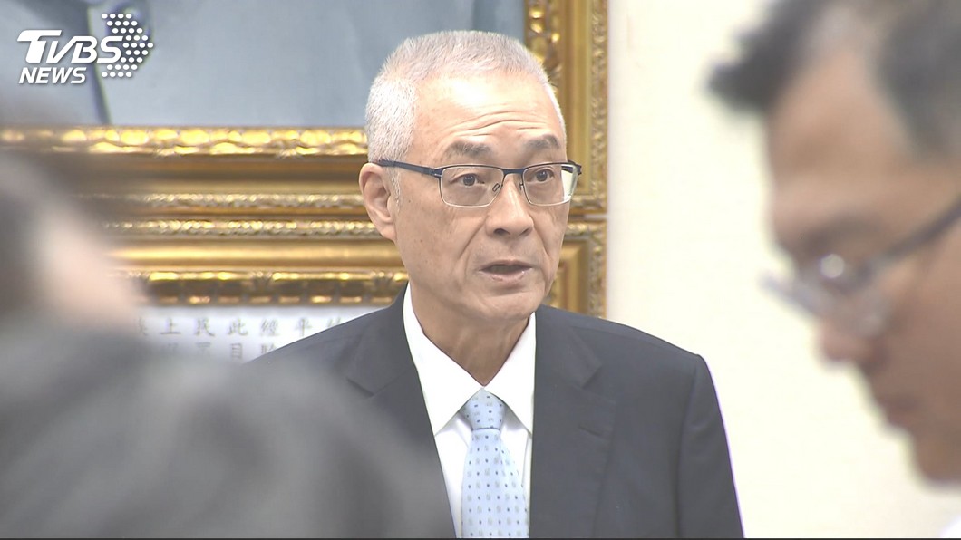 對於這次初選結果為何,黨主席吳敦義強調,唯一目標就是重返執政。(圖/TVBS)