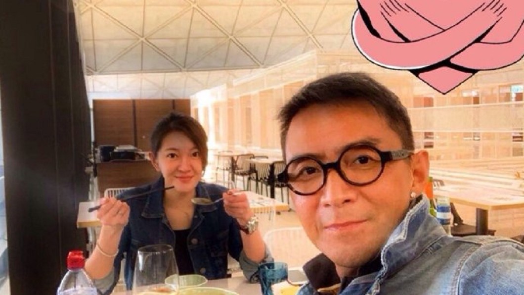 林利曾透露與妻子認識20年,她曾是自己的粉絲。圖/翻攝林利-林立洋微博