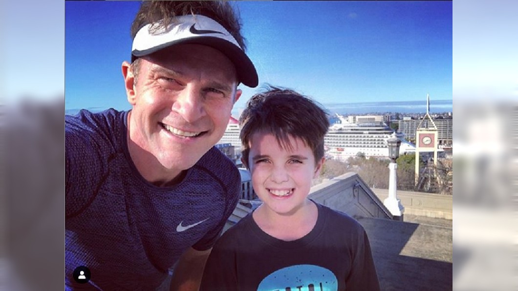 坎貝爾和兒子比利。圖/翻攝davidcampbell73 IG