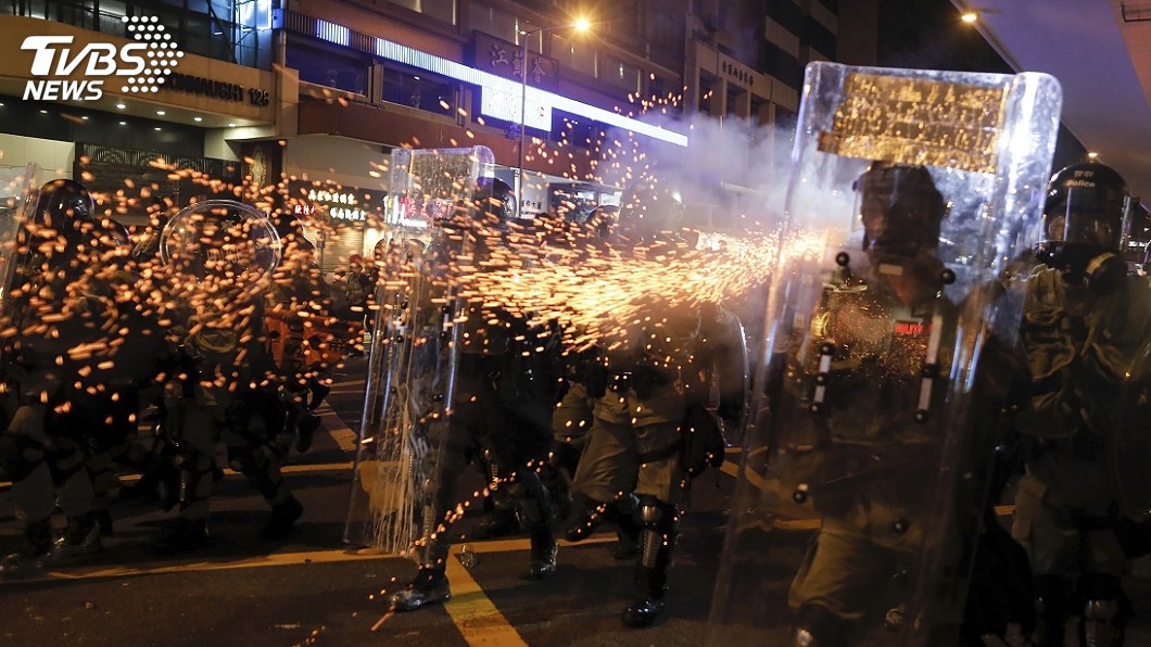 香港抗爭第五十天，執法者的手法愈來愈殘暴　圖／美聯社