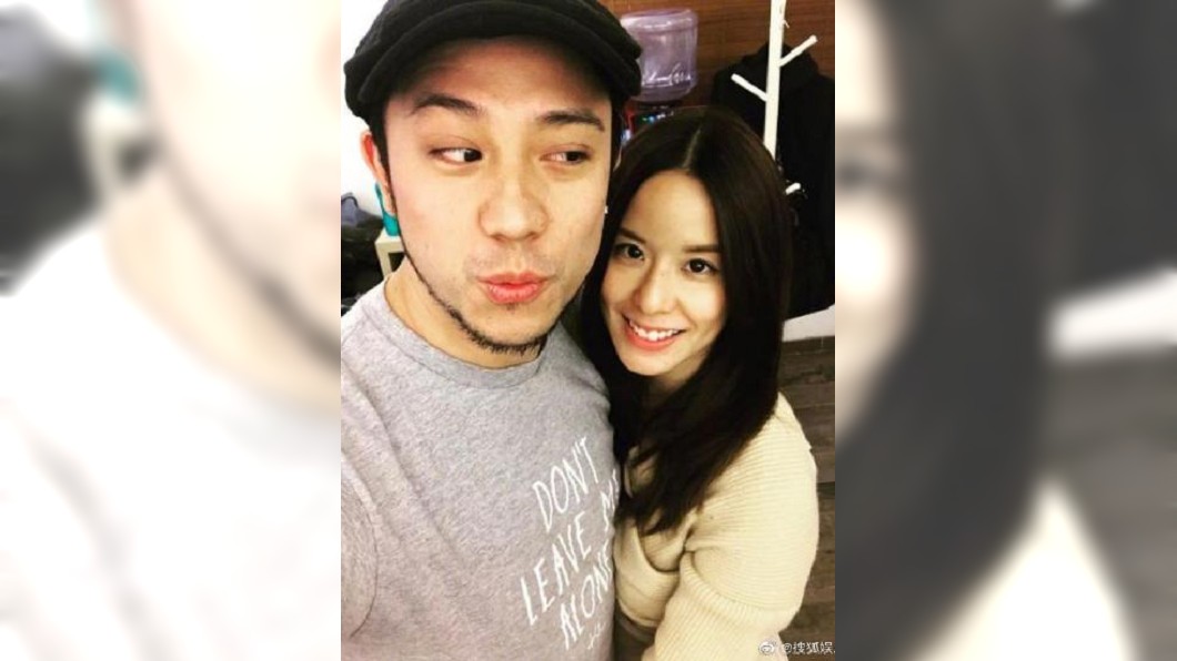 女星梁皓恩與張致恒交往5年。圖/翻攝搜狐娛樂微博