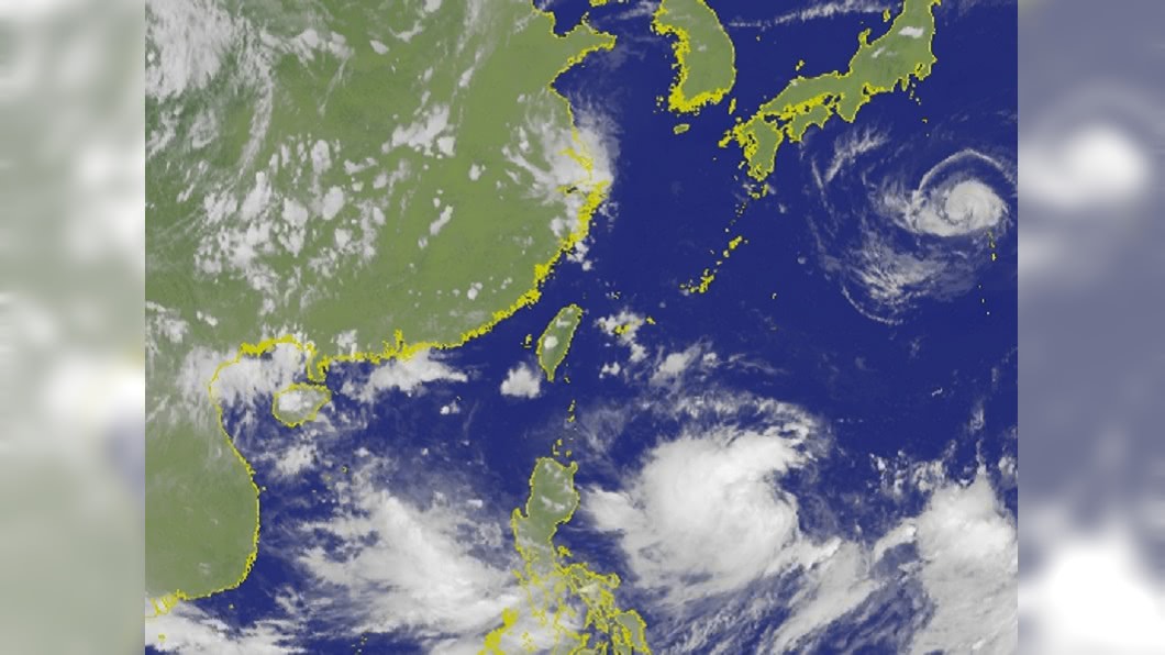 第9號颱風「利奇馬」生成。圖／翻攝中央氣象局
