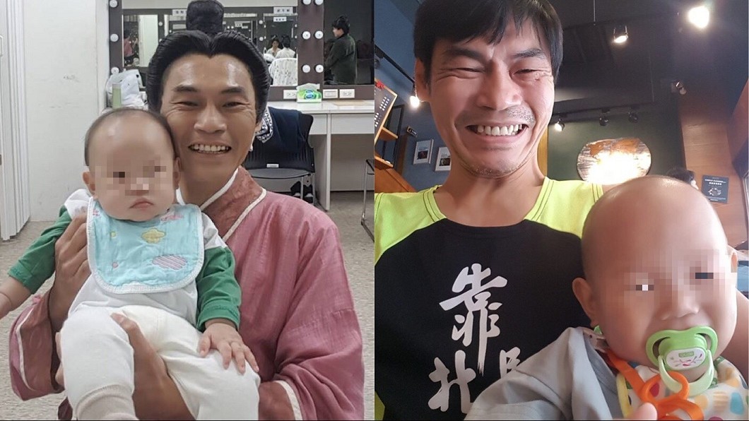 夏靖庭大兒子已1歲多。(圖/翻攝自夏靖庭臉書)