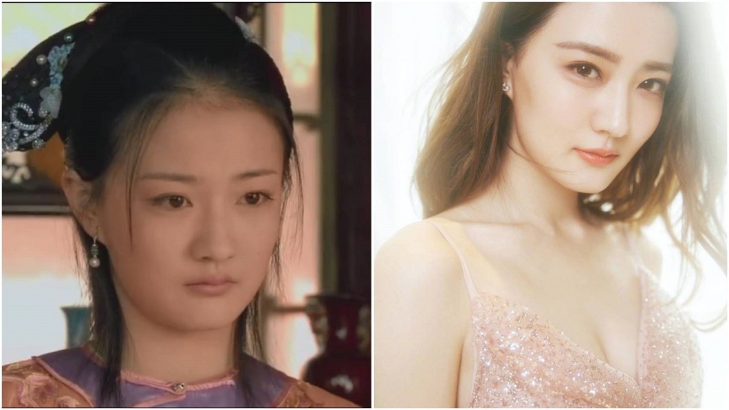 在《甄嬛傳》中飾演成年甄玉嬈的24歲大陸女星徐璐公開認愛。合成圖／翻攝微博