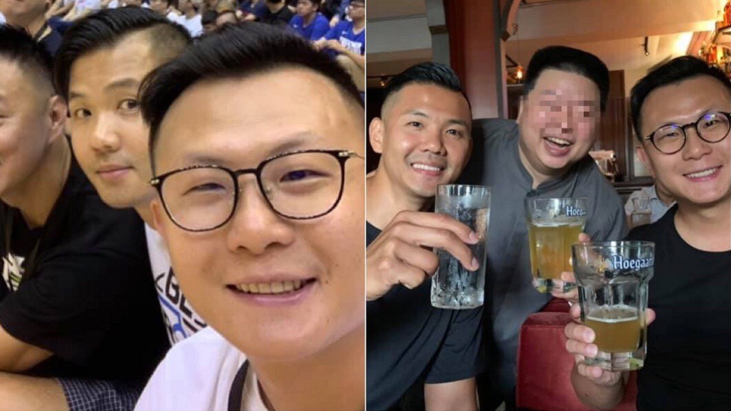 柯梓凱曾多次曬出和黑人的合照。(圖/翻攝自柯梓凱臉書)