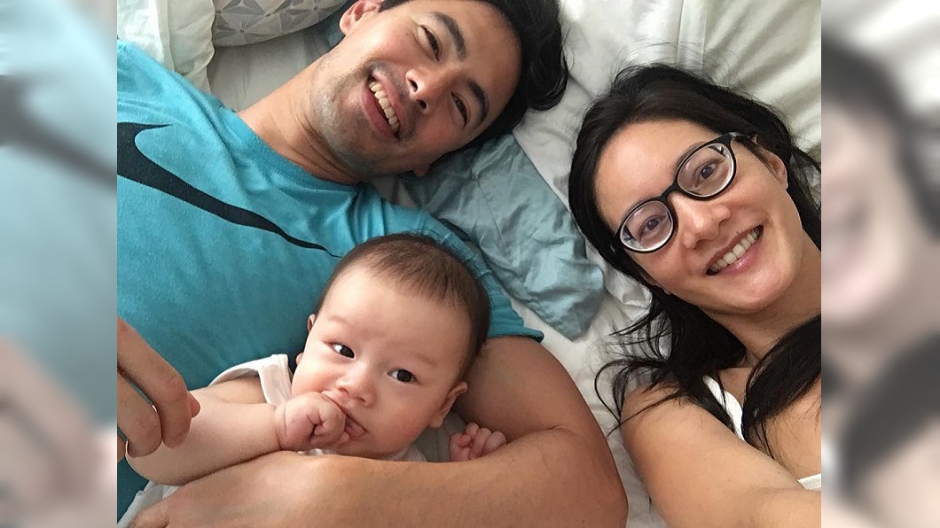Janet老公與George婚後育有一子Egan。圖/翻攝自Janet IG