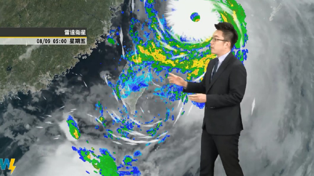 午後中南部地區將有明顯雨勢。圖/翻攝自天氣風險臉書