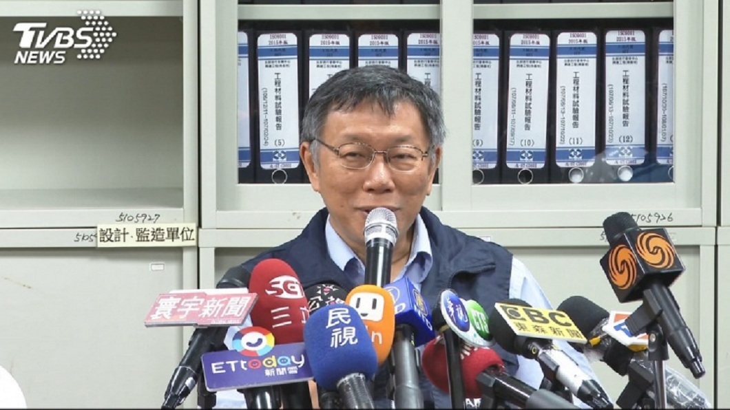 柯文哲表態自己心目中的總統首選是郭台銘,提到韓國瑜認為他把國民黨毀了。(圖/TVBS)