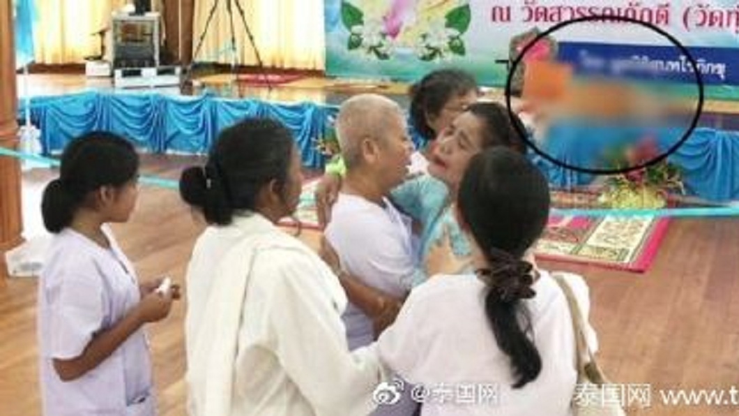 住持的哥哥表示,槍殺男子疑似醋勁大發,才會殺了他弟弟。(圖/翻攝自泰國網微博)
