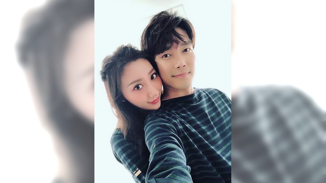 許仁杰和未婚妻亞希。圖/翻攝許仁杰 Stanly臉書