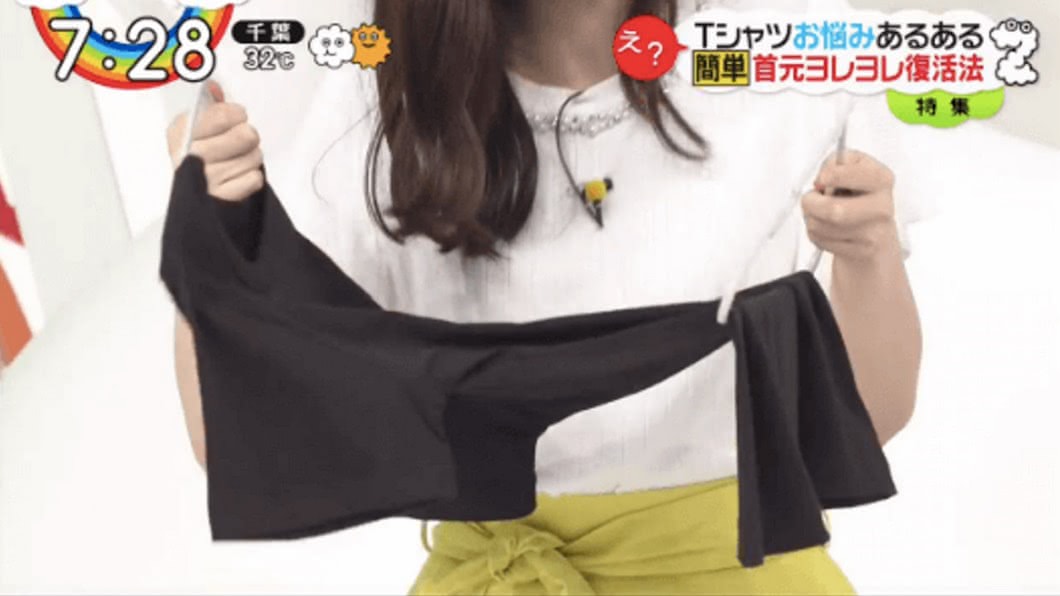 神崎健輔建議可以用2個衣架來晾自己很喜歡的衣服。圖/翻攝自Twitter