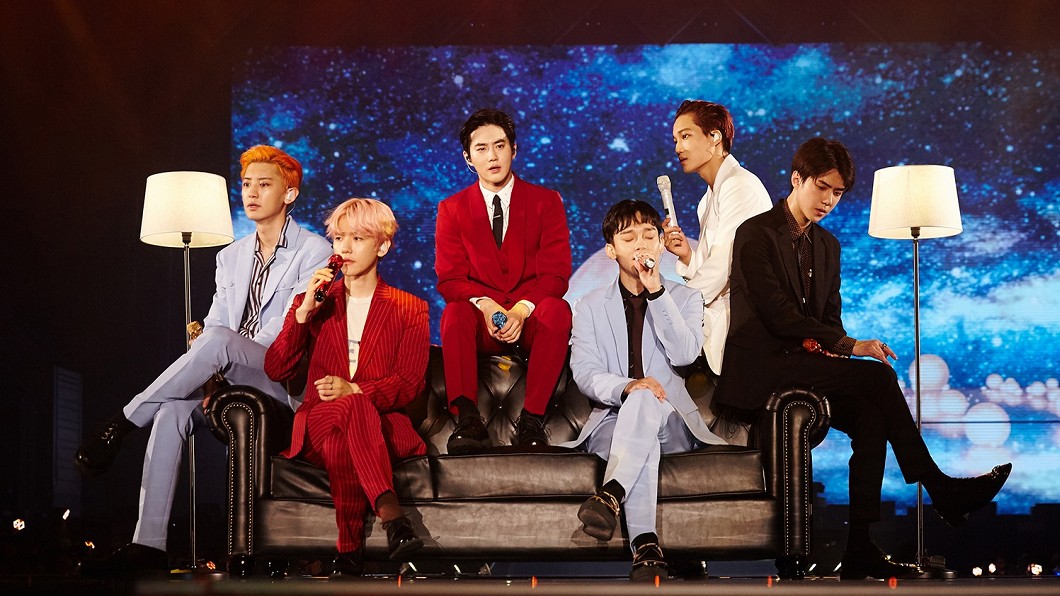 南韓人氣團體「EXO」。圖/翻攝自EXO臉書