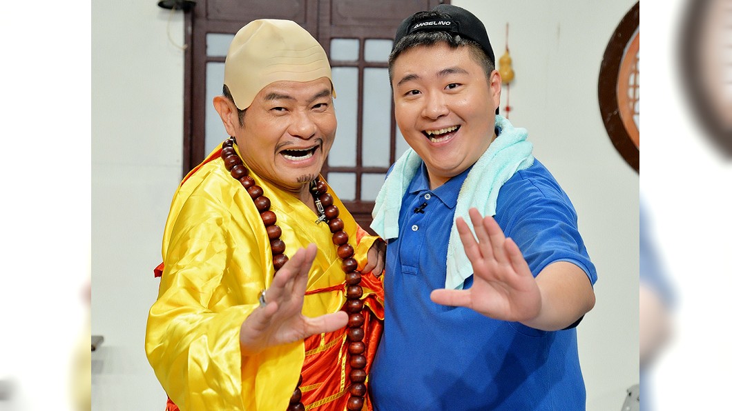 郝劭文展現「郝式功夫」,讓許孝舜和來賓都差點笑到跌倒。圖/衛視中文台提供
