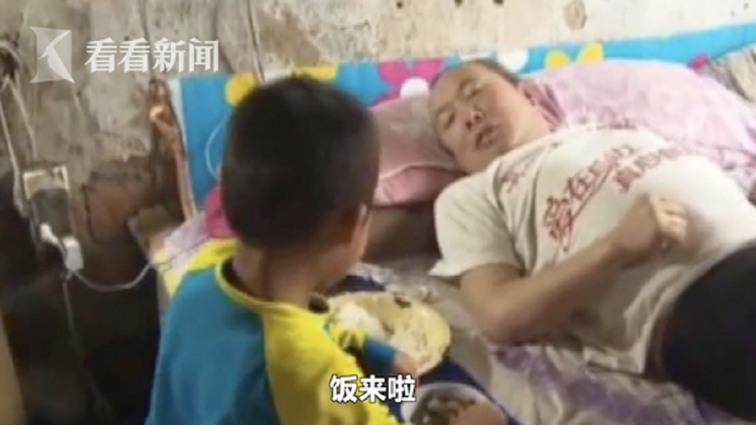 許多網友和民眾看到男童的遭遇,紛紛表示願意資助他們爺孫倆。(圖/翻攝自看看新聞)