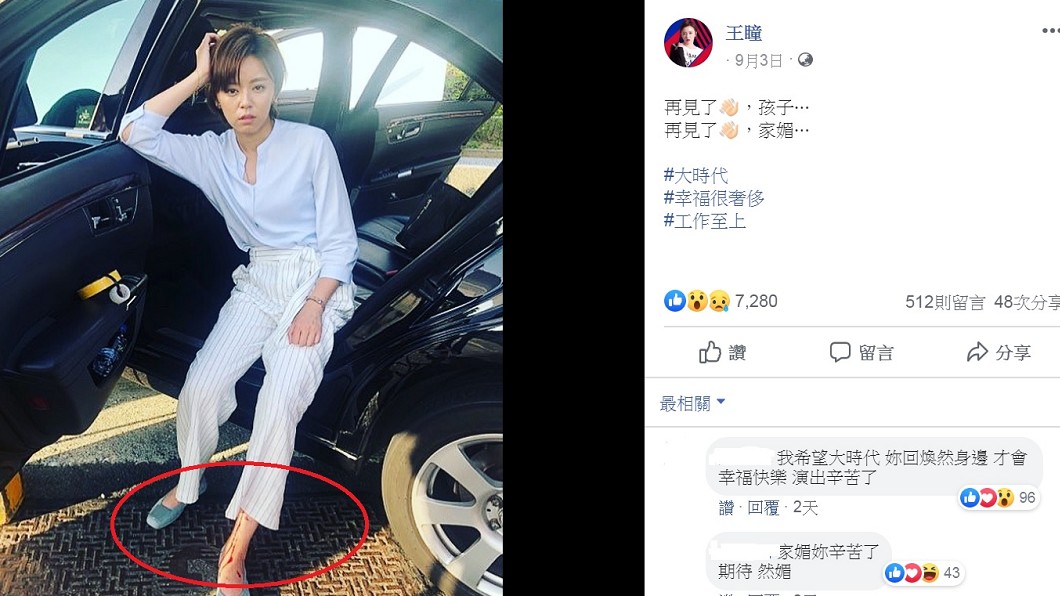 圖/翻攝自王瞳臉書