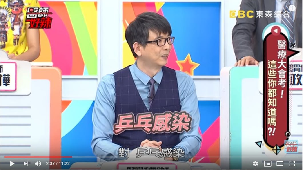 洪永祥醫師表示,這名病患反覆感染,是因為老公的乒乓效應。圖/翻攝醫師好辣YouTube