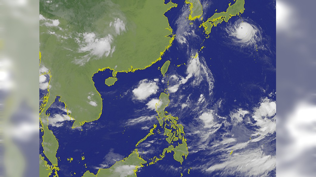 菲律賓東方海面上，有天氣系統正在發展中，不排除生成第16號颱風。圖／翻攝中央氣象局