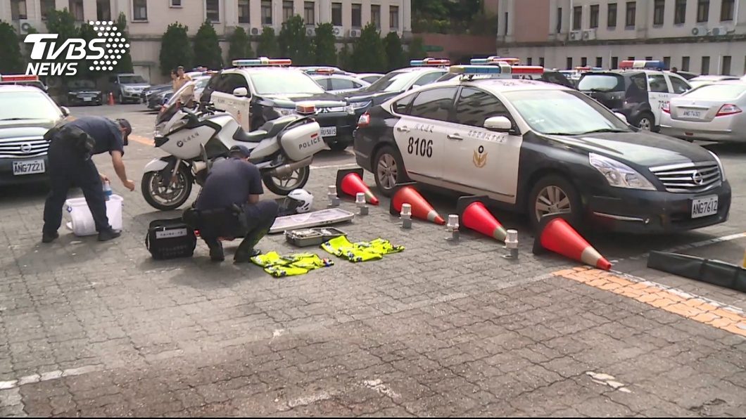 警車 消防車展示裝備俯瞰看版開箱文 Tvbs新聞網