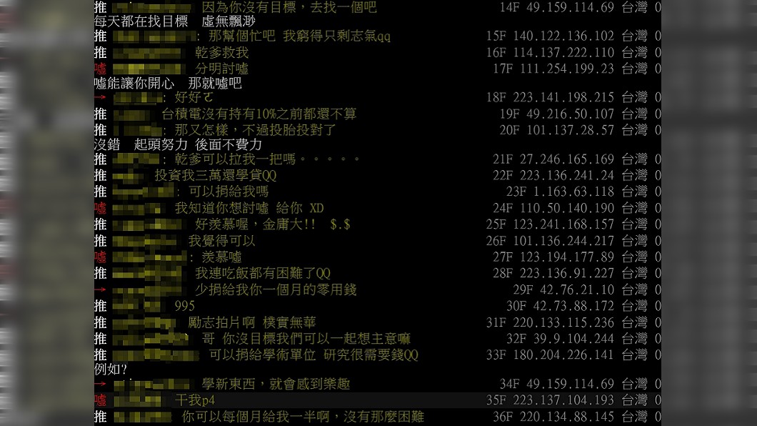 網友反應相當兩極。圖/翻攝自PTT