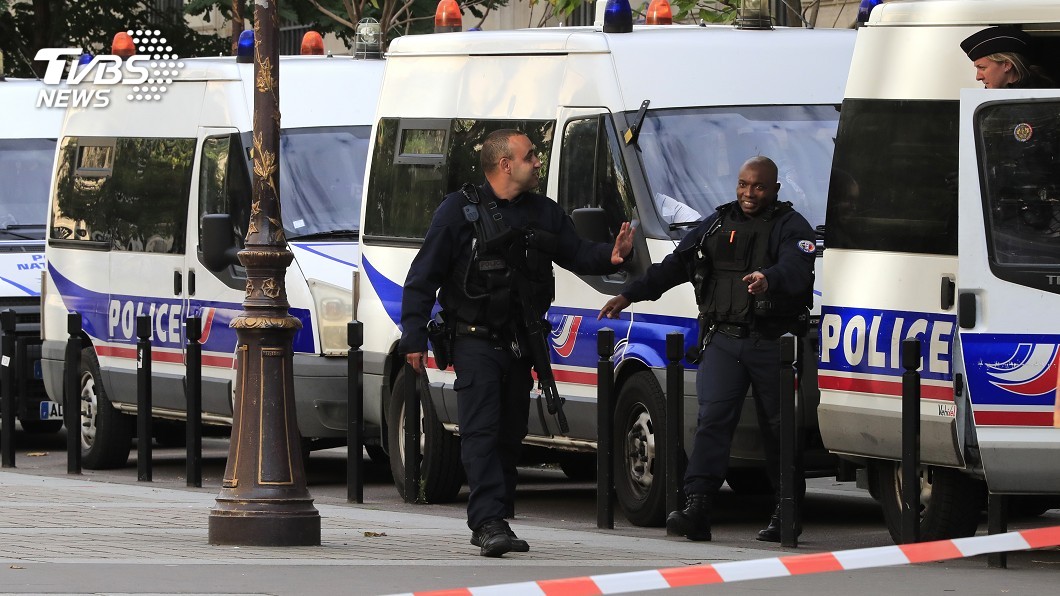 圖／達志影像美聯社 巴黎警察總部持刀砍人釀4死　嫌犯當場遭擊斃