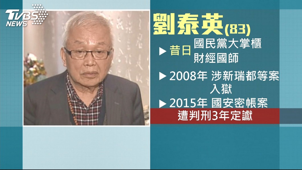 圖／TVBS 籌嘸950萬債？劉泰英「仁愛豪宅」2度面臨法拍