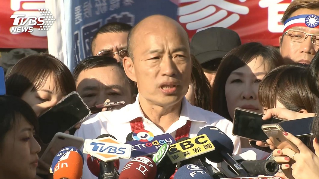 韓國瑜：香港問題的核心是反港獨雙普選│TVBS新聞網