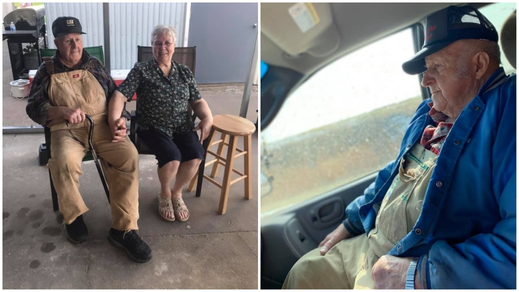 美國1名女網友分享自己爺爺奶奶結縭超過60年的愛情故事，尤其爺爺的暖舉更是讓她紅了眼眶。(圖／翻攝自臉書)