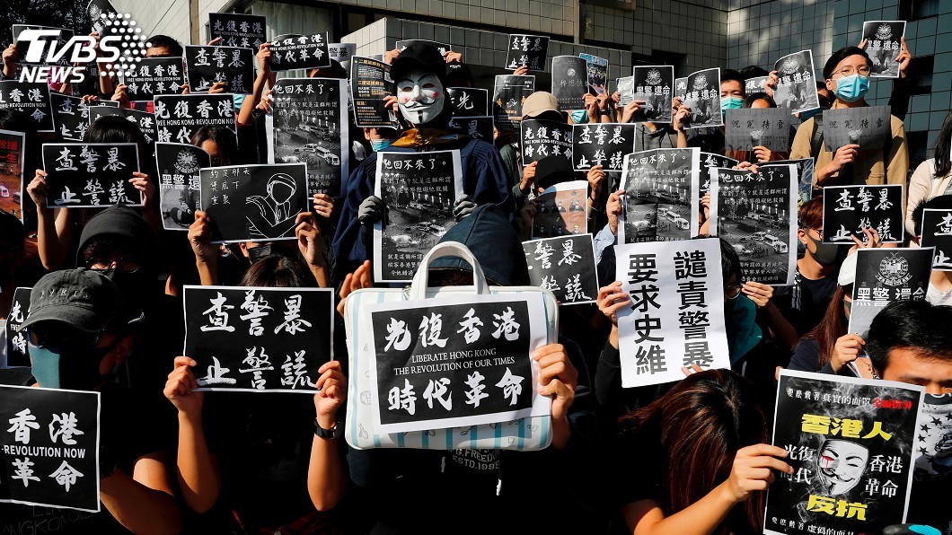 圖／達志影像路透社 美方實施香港人權法　港中聯辦：將採有力措施反制