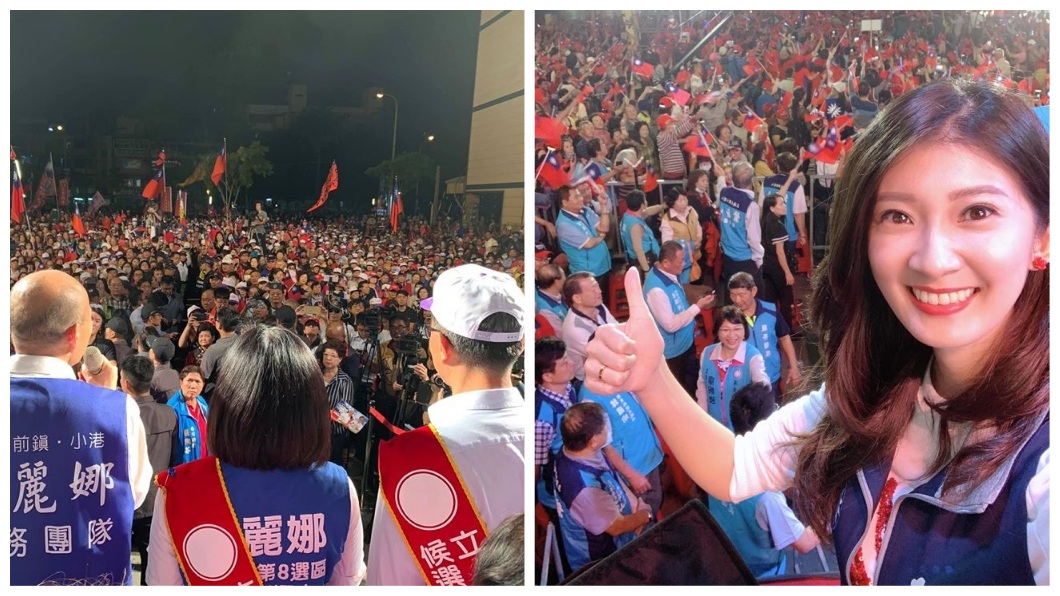 李明璇分享現場照片,直言這才是民意。(圖/翻攝自李明璇臉書)