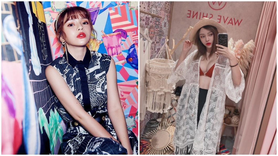 女星斯亞出道以來就一直是纖細身材,怎樣吃都吃不胖。(圖/翻攝自斯亞臉書) 女星每天嗑雞排想變胖 摸到脖子長「喉結」割除