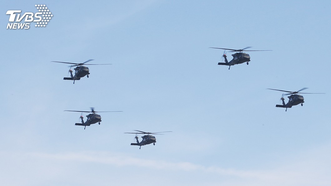 圖為UH-60黑鷹直升機。圖／中央社資料畫面