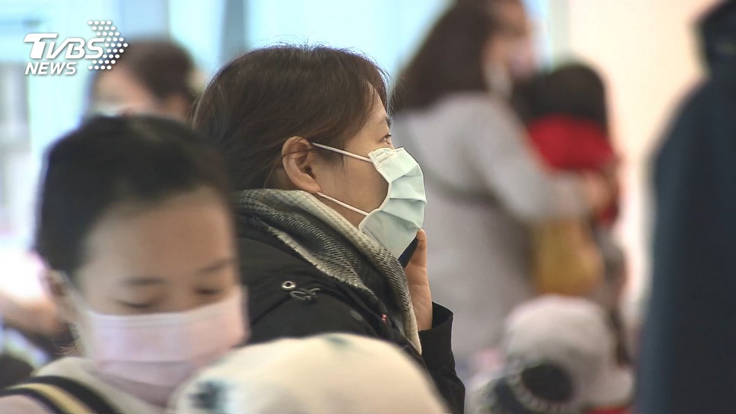 中國大陸湖北省武漢市爆發新型冠狀病毒引發的肺炎疫情在全球迅速擴散。(示意圖／TVBS)