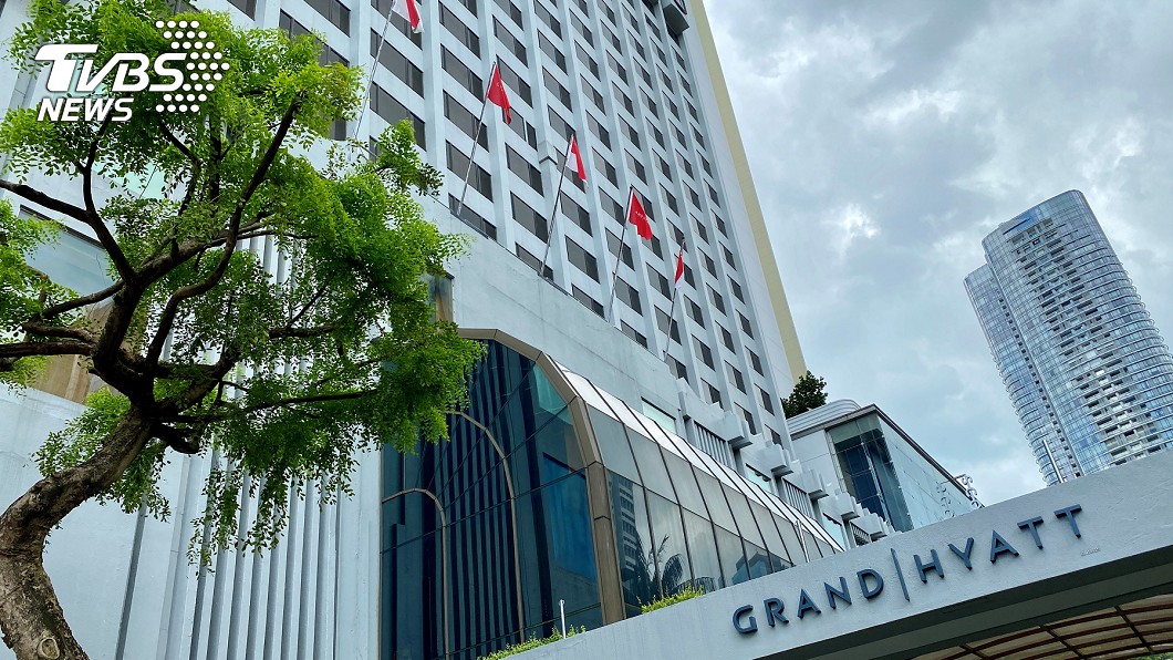 在一場新加坡君悅酒店舉辦的國際會議中，有多國與會者確診新冠肺炎。（圖／達志影像路透社)