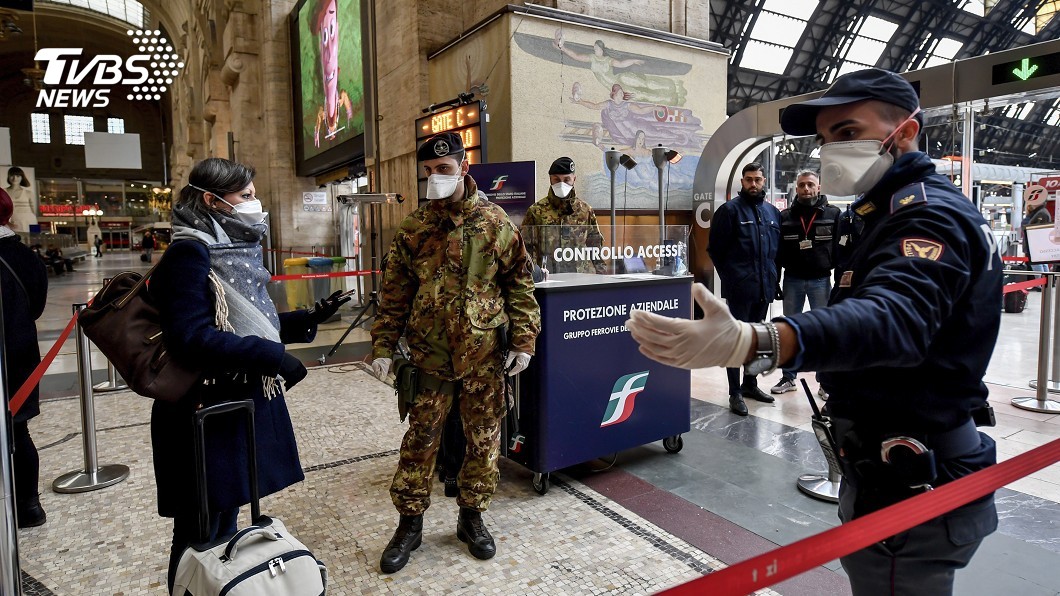 目前義大利死亡人數破千，許多人關心旅義台人。(圖／達志影像美聯社)