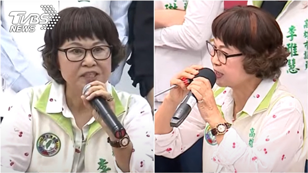 民進黨高雄市議員李喬如遭女韓粉罵臭三八憤而挨告。(圖／TVBS資料畫面)
