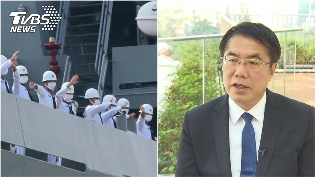 台南市長黃偉哲批評磐石艦出包真的是罄竹難書。(圖／TVBS資料畫面)