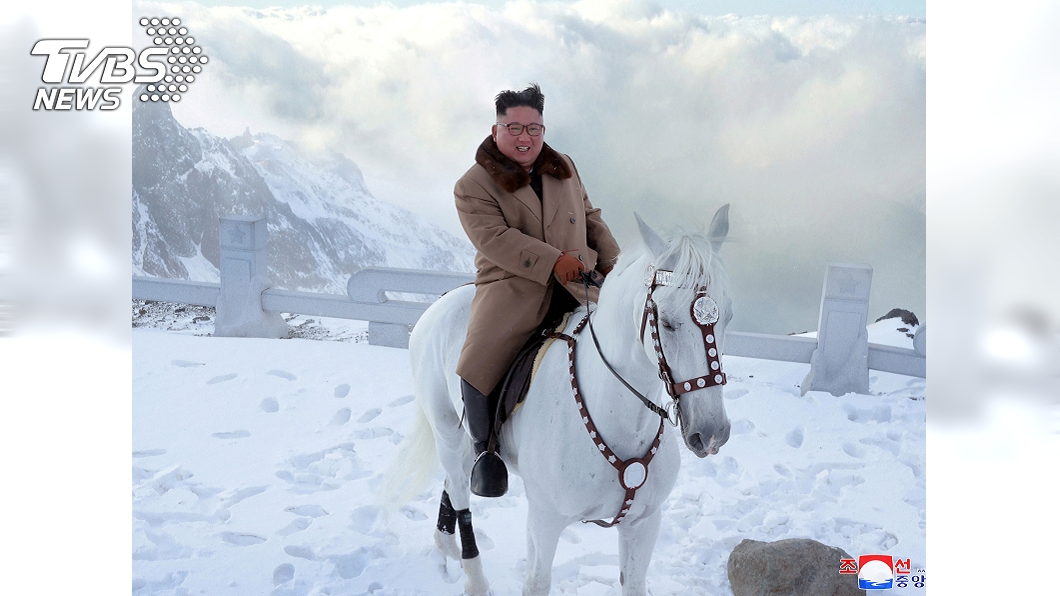 北韓領導人金正恩喜歡騎馬，圖為舊照。(圖／達志影像路透社)