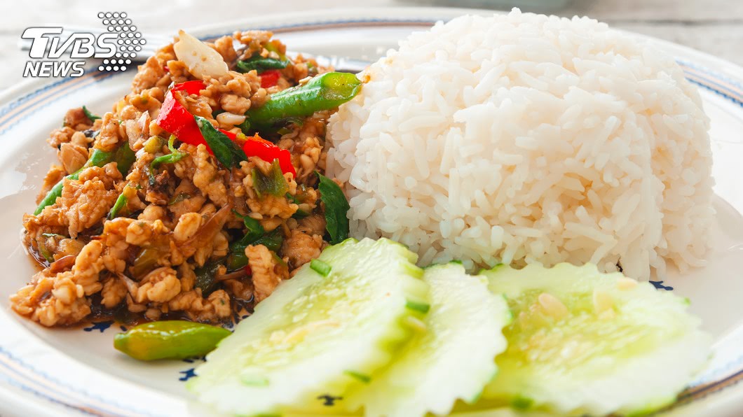 打拋肉是泰國經典菜色之一。(示意圖／TVBS)