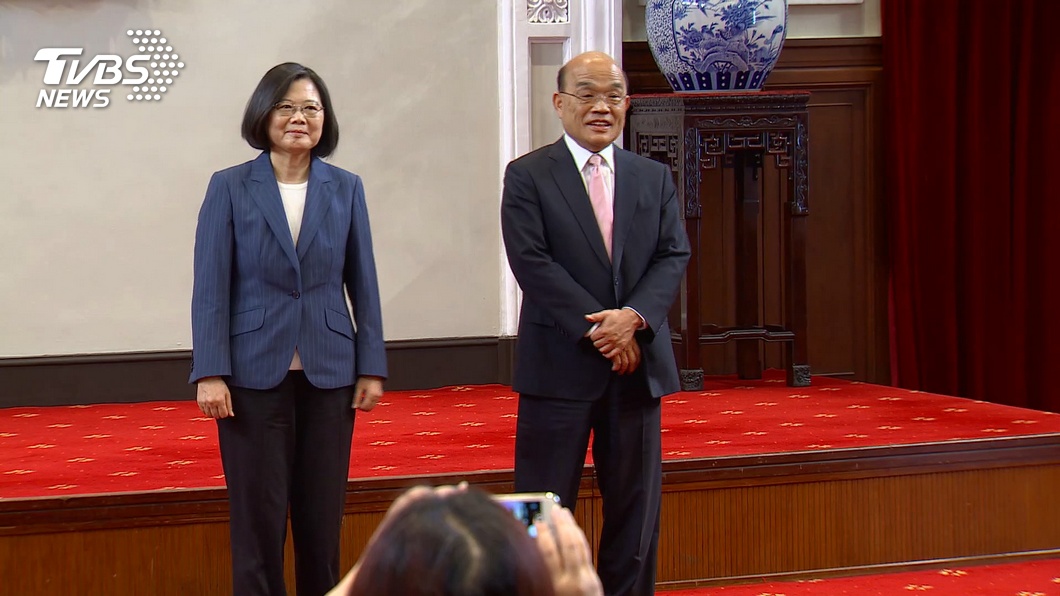 蘇貞昌表示，他與蔡總統彼此信任，合作無間。（圖／TVBS資料畫面）