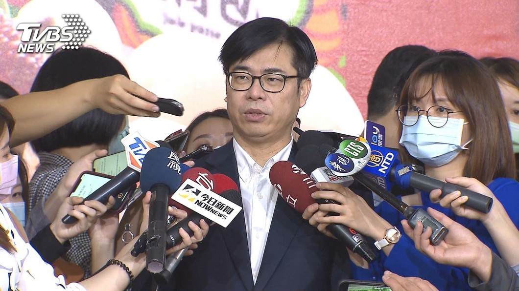 行政院副院長陳其邁請辭投入高雄市長補選。（圖／TVBS資料畫面）
